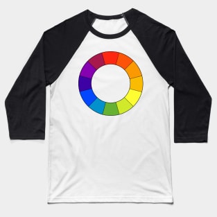 Color Wheel Baseball T-Shirt